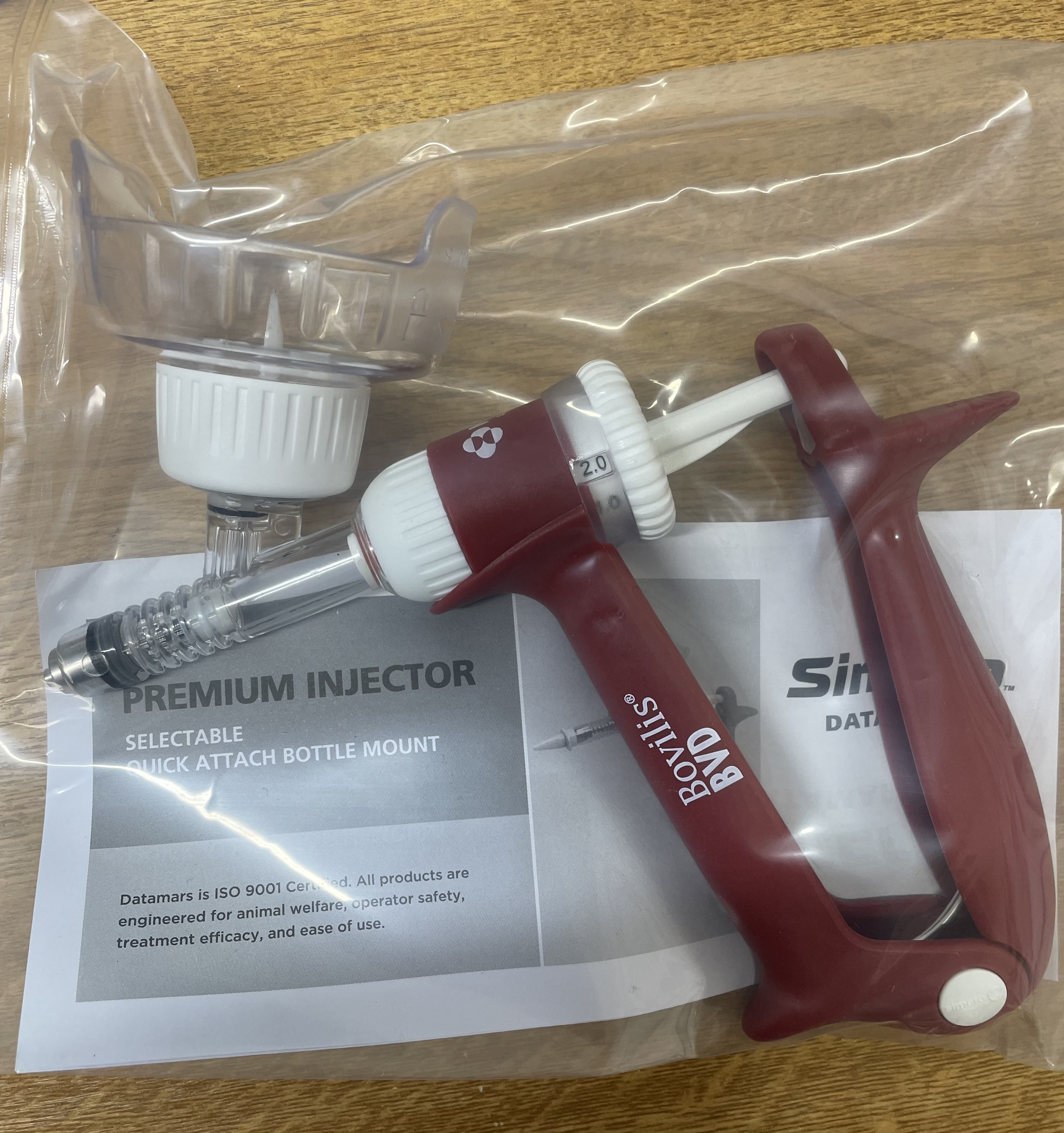 2ml Premium Injector Gun - Bottle Mount